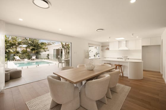 All-Season Entertainer: Modern Elegance, Single Level Living
