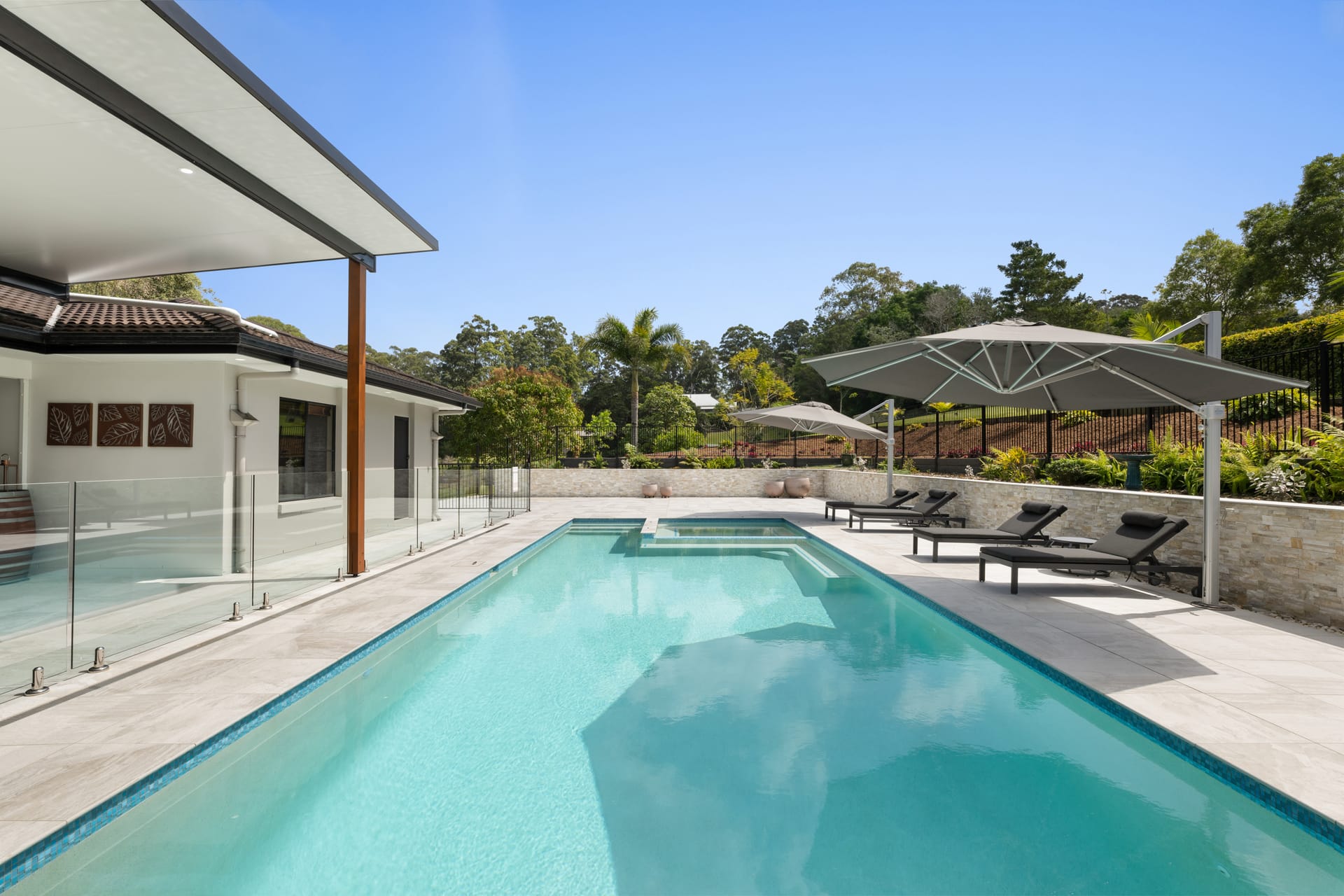 Private West Woombye Lifestyle Retreat with Pool, Shed & Rainforest Setting
