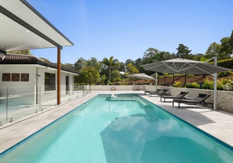 Private West Woombye Lifestyle Retreat with Pool, Shed & Rainforest Setting