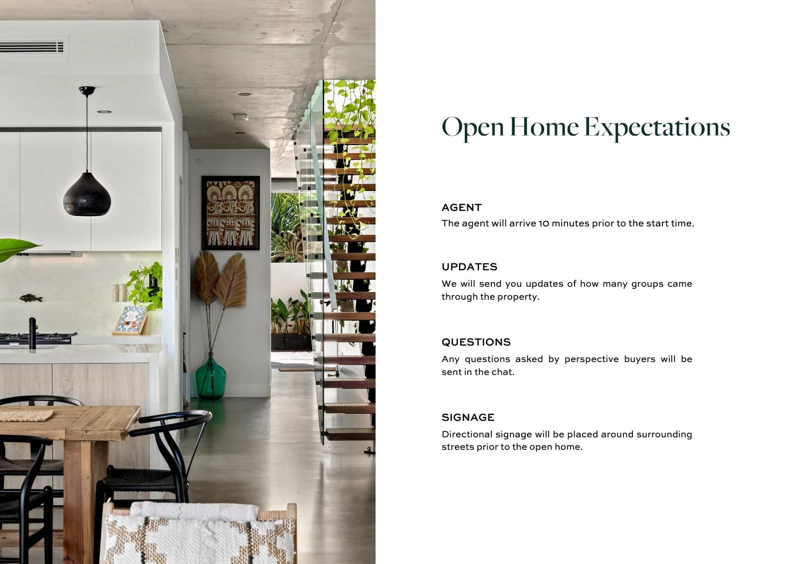Helpful tips when selling, page 10