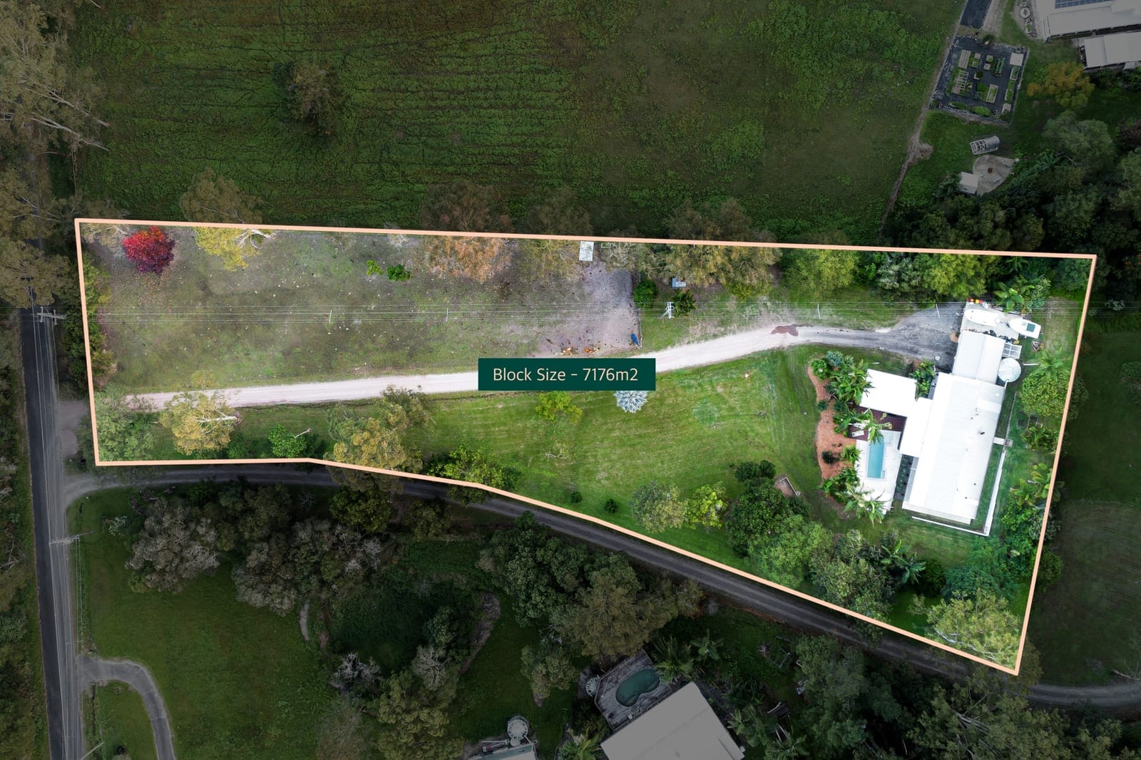 Acreage Perfection, East-Facing Entertainer!