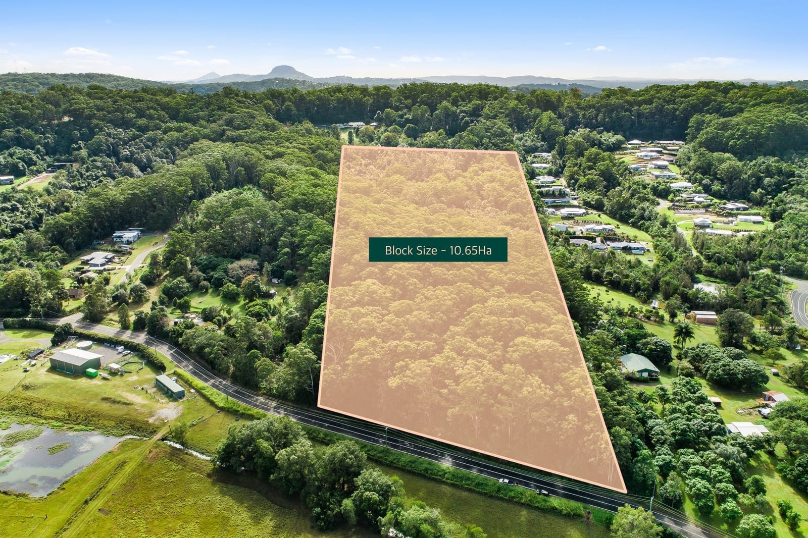 Elevated 10 Hectares, East of Highway!