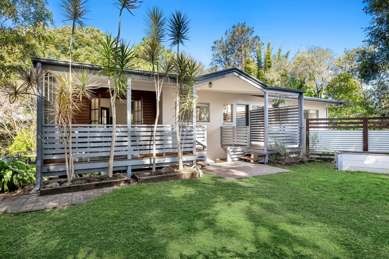 Private family living within a tranquil leafy setting