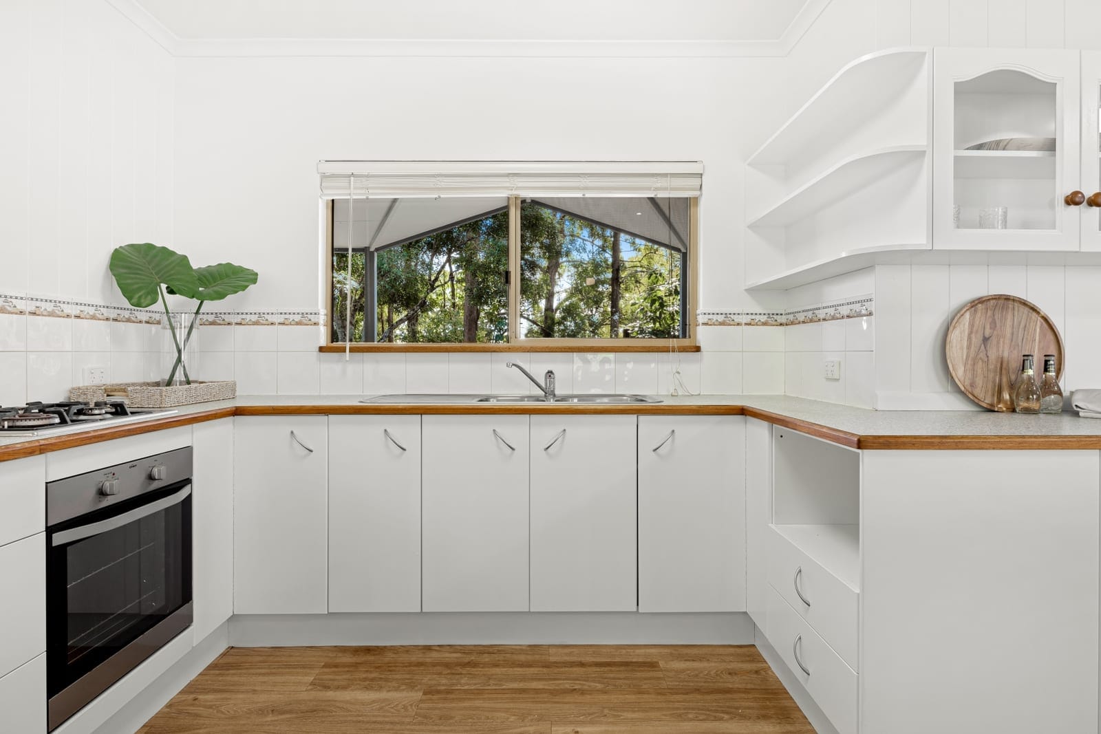 Private family living within a tranquil leafy setting