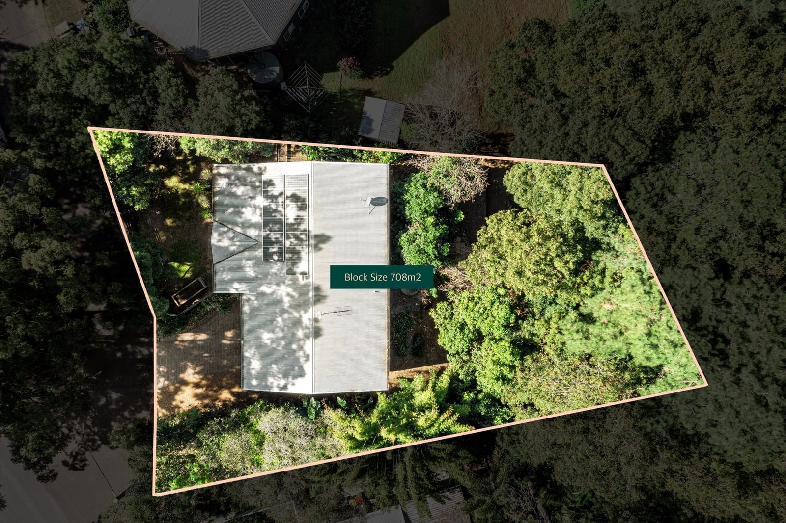 Private family living within a tranquil leafy setting