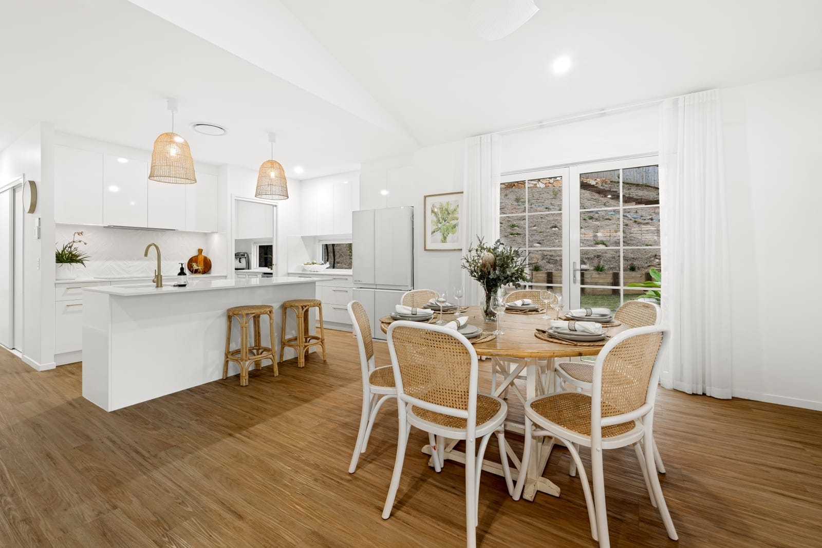 Elegant Hamptons-Style Home, Elevated with Views!