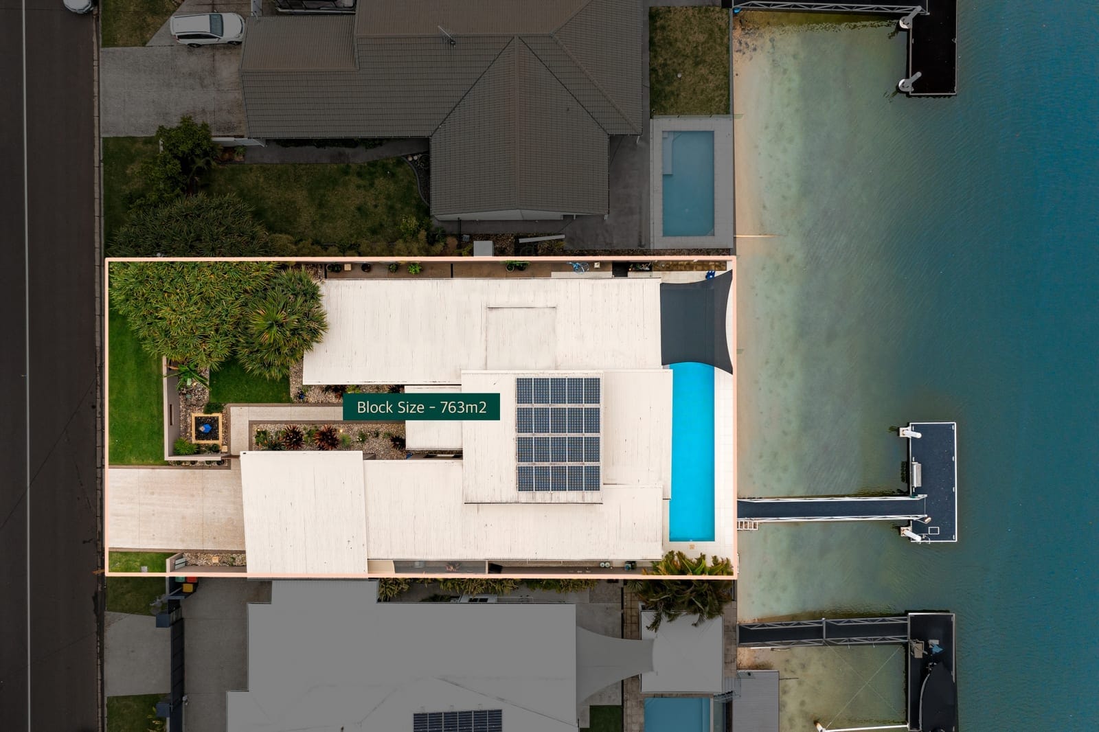 North-Facing Waterfront!