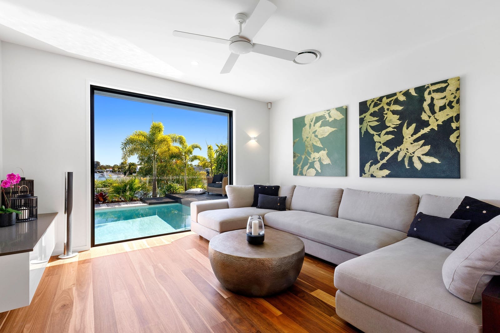 North Facing Designer Waterfront