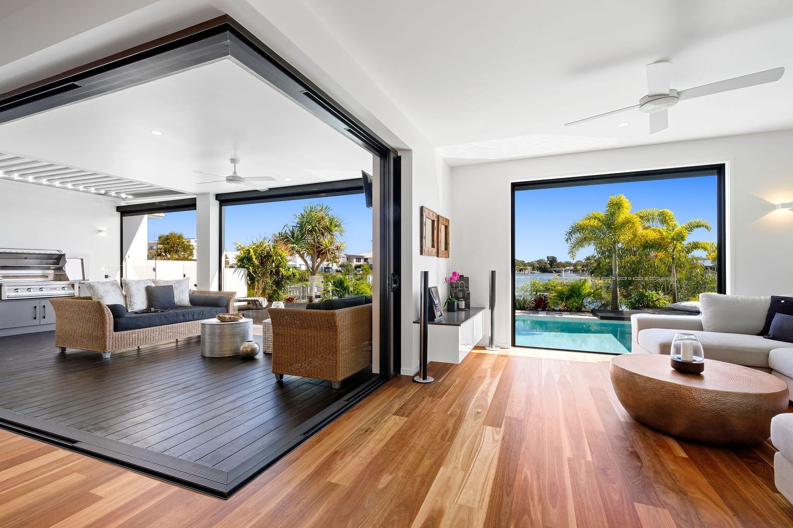 North Facing Designer Waterfront