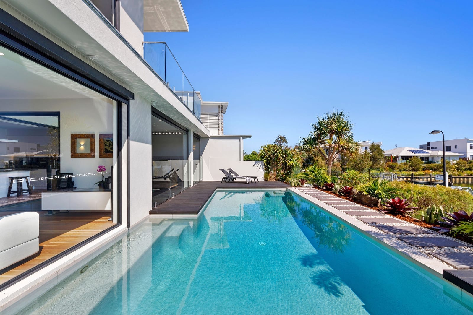 North Facing Designer Waterfront