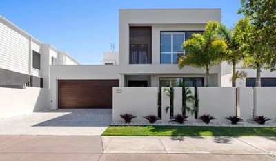 North Facing Designer Waterfront
