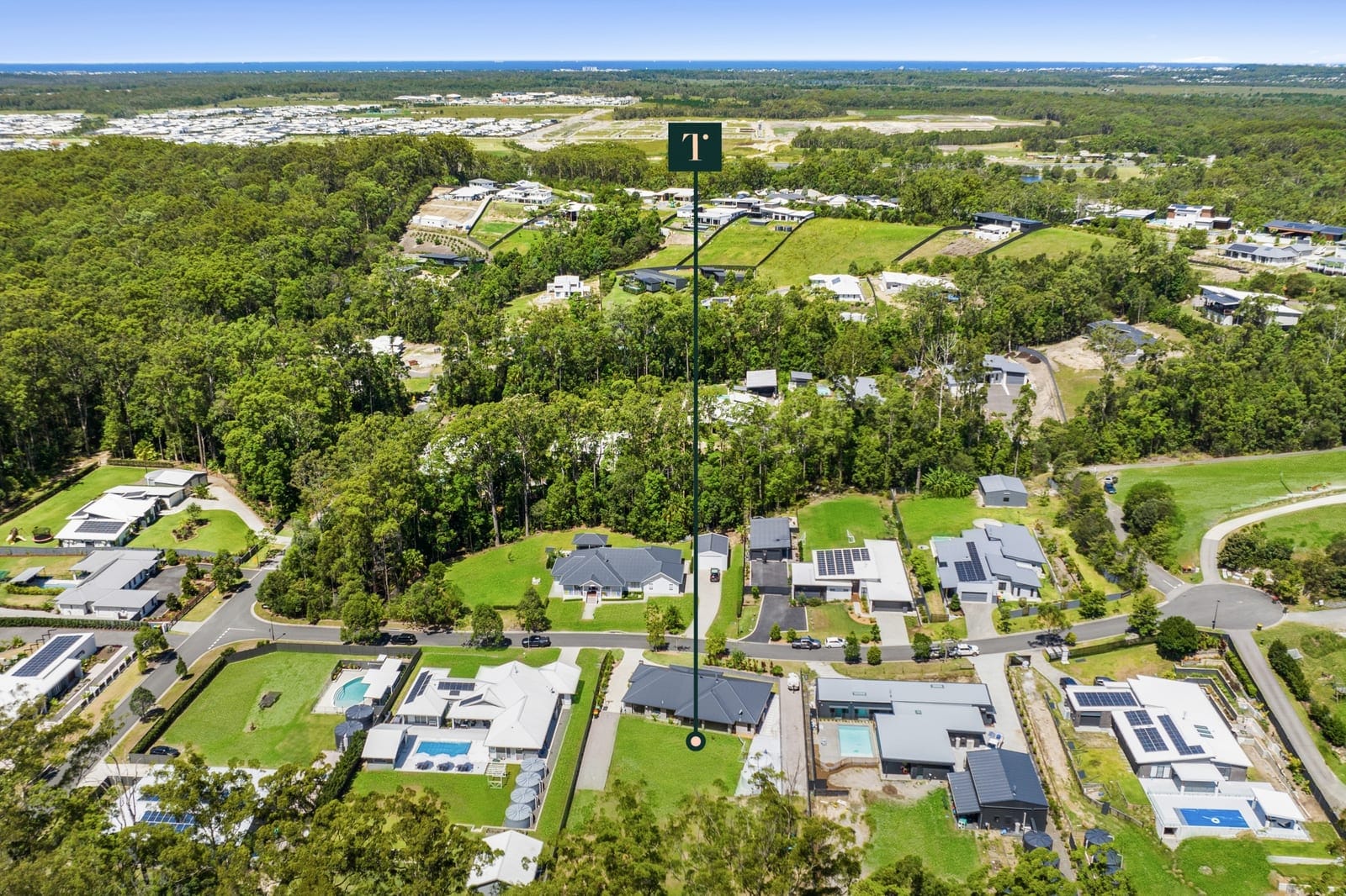 Flat Acreage In The Prestigious Palmview Forest