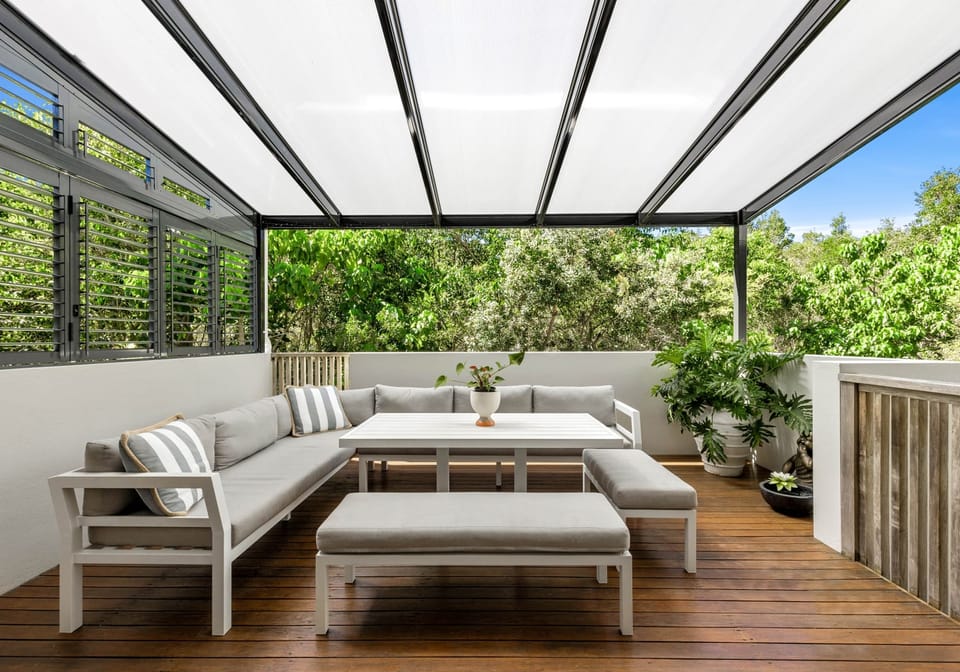 North-facing, split-level, beachside delight