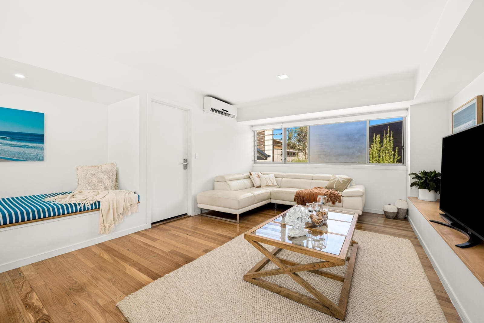 North-facing, split-level, beachside delight