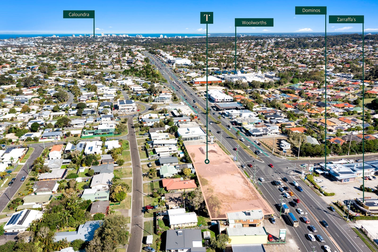 Hardstand - 109M of frontage with 45,000 vehicles passing daily in the mass transit corridor