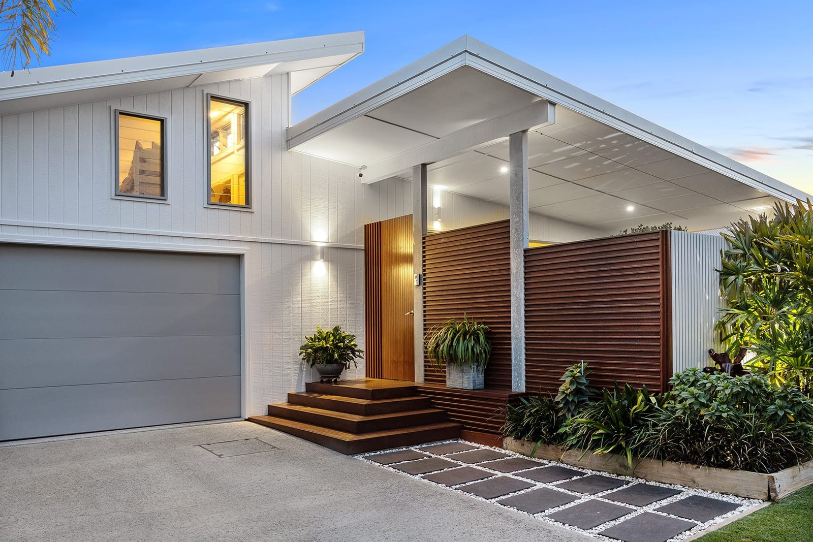Immaculate Single Level Beachside Living in Private Enclave