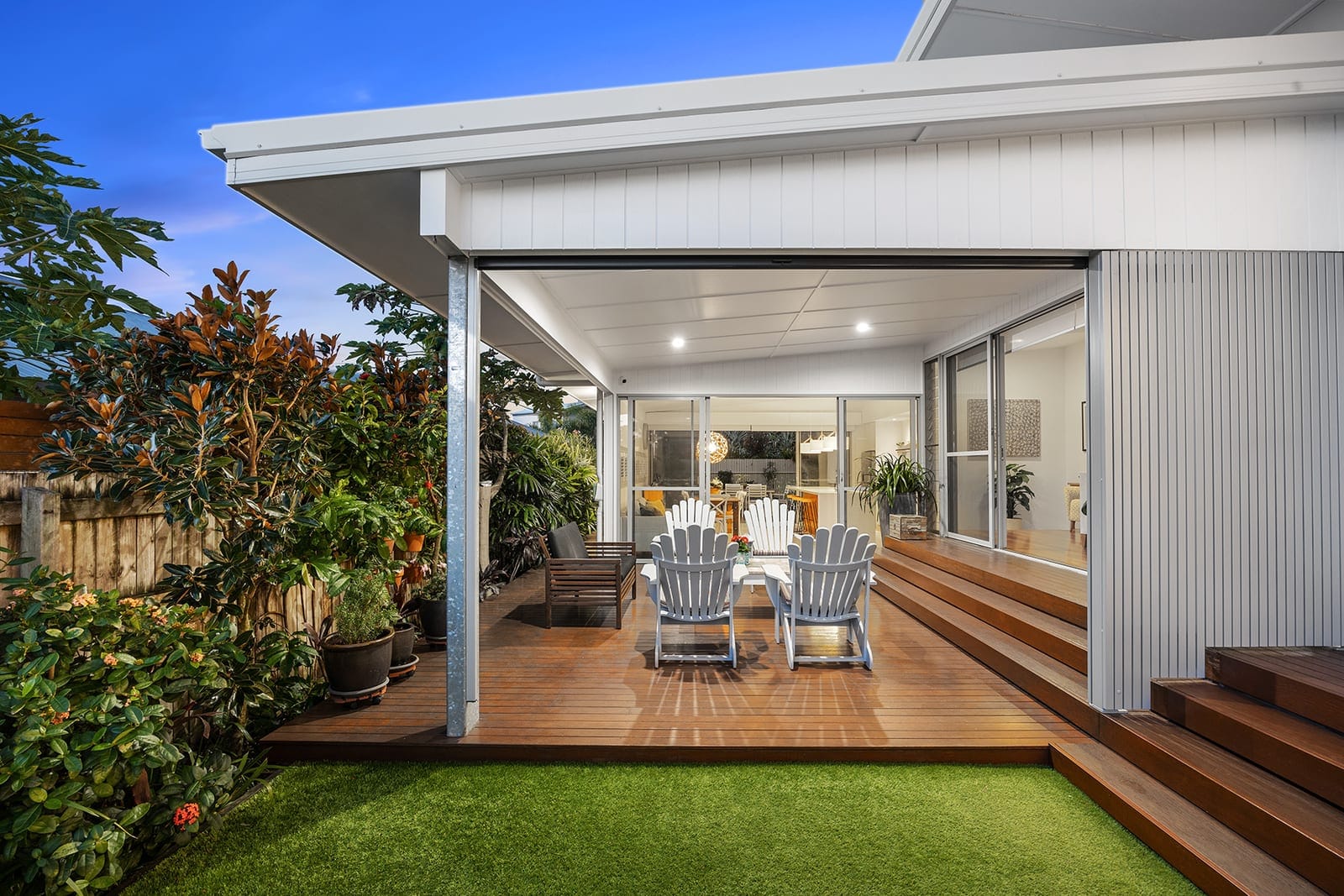 Immaculate Single Level Beachside Living in Private Enclave