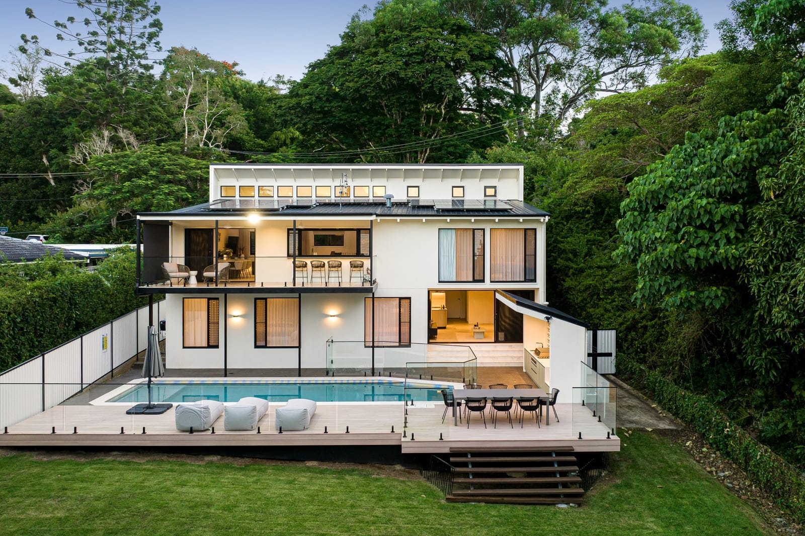 Elegant Entertainer on Private, Leafy ¼ Acre