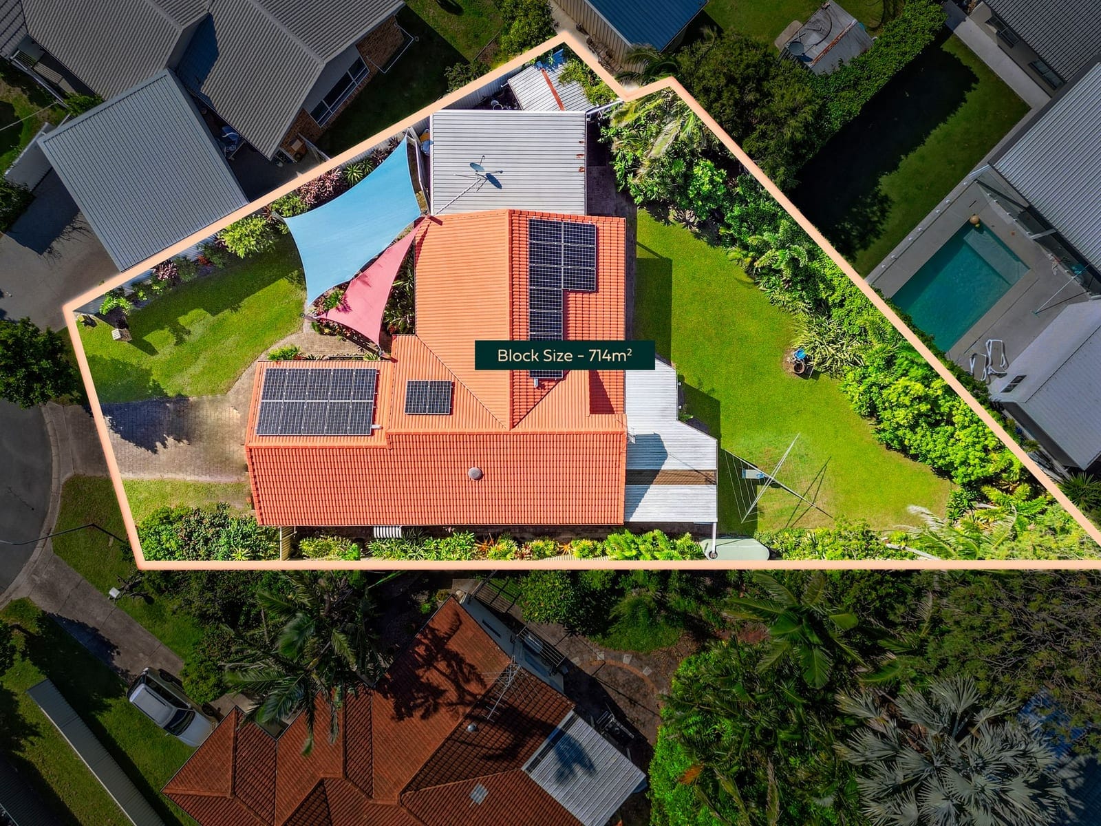 Situated on a generous 715m2 block