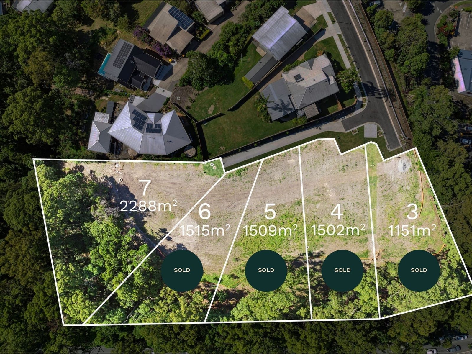 Registered Land Ready to Build - Only One Block Remaining