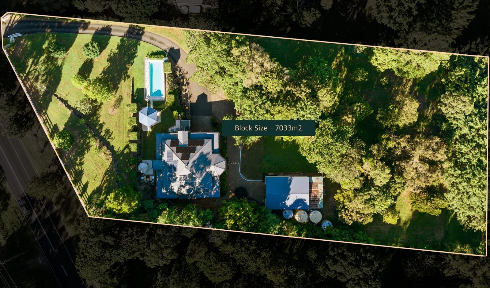 Gracious Custom-Built Home on Parklike Grounds