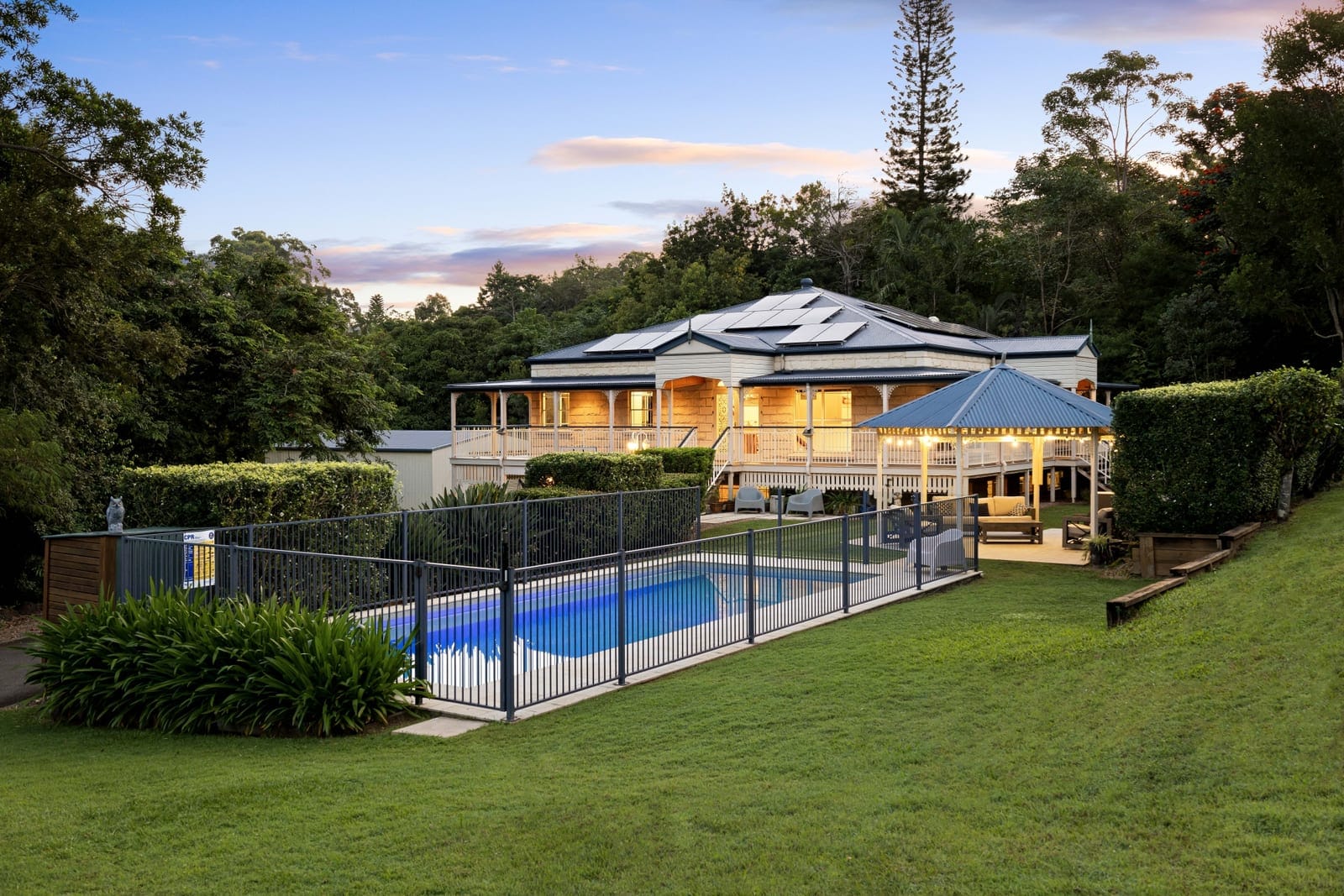 Gracious Custom-Built Home on Parklike Grounds