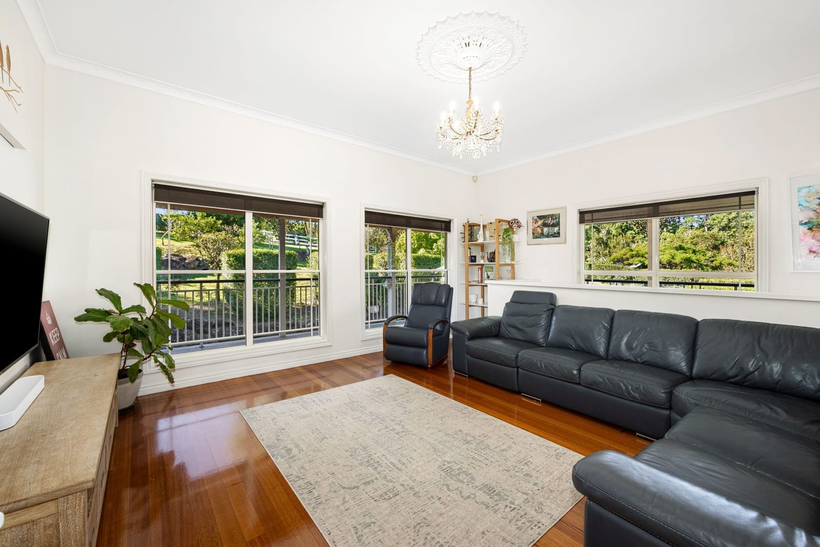 Gracious Custom-Built Home on Parklike Grounds