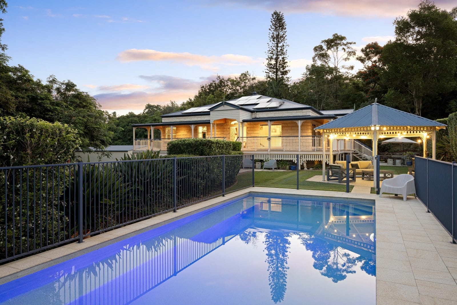 Gracious Custom-Built Home on Parklike Grounds