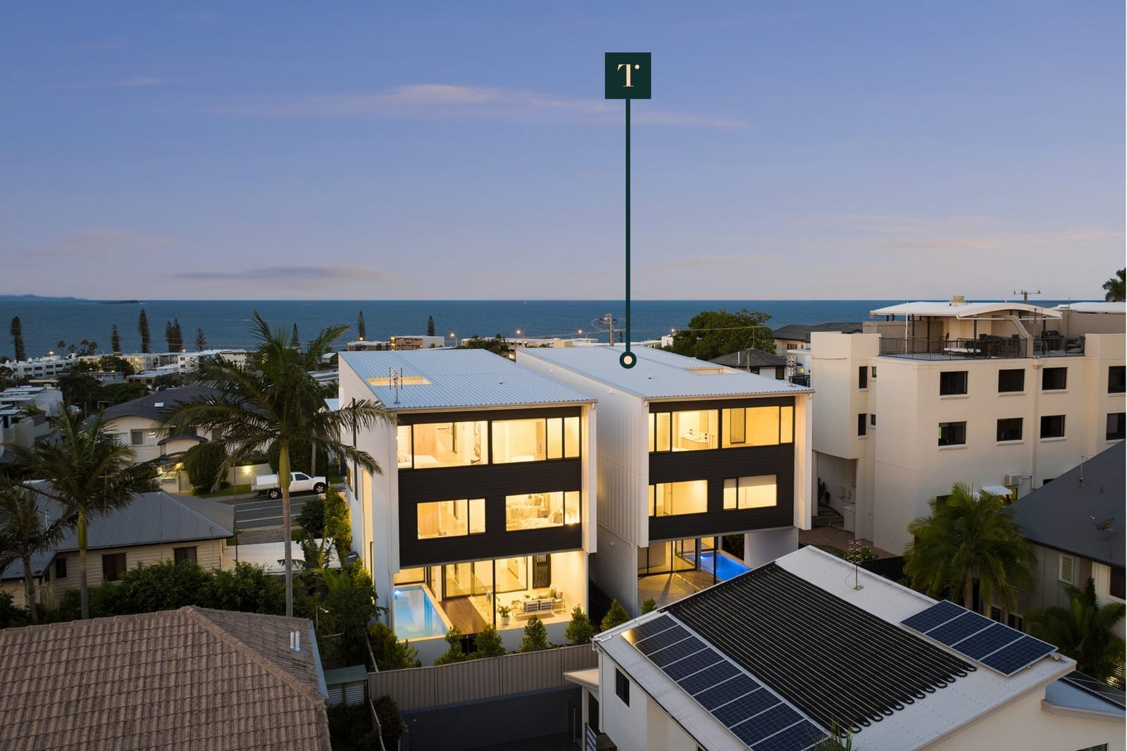 High-End, Brand New, NORTH FACING OCEAN VIEWS!