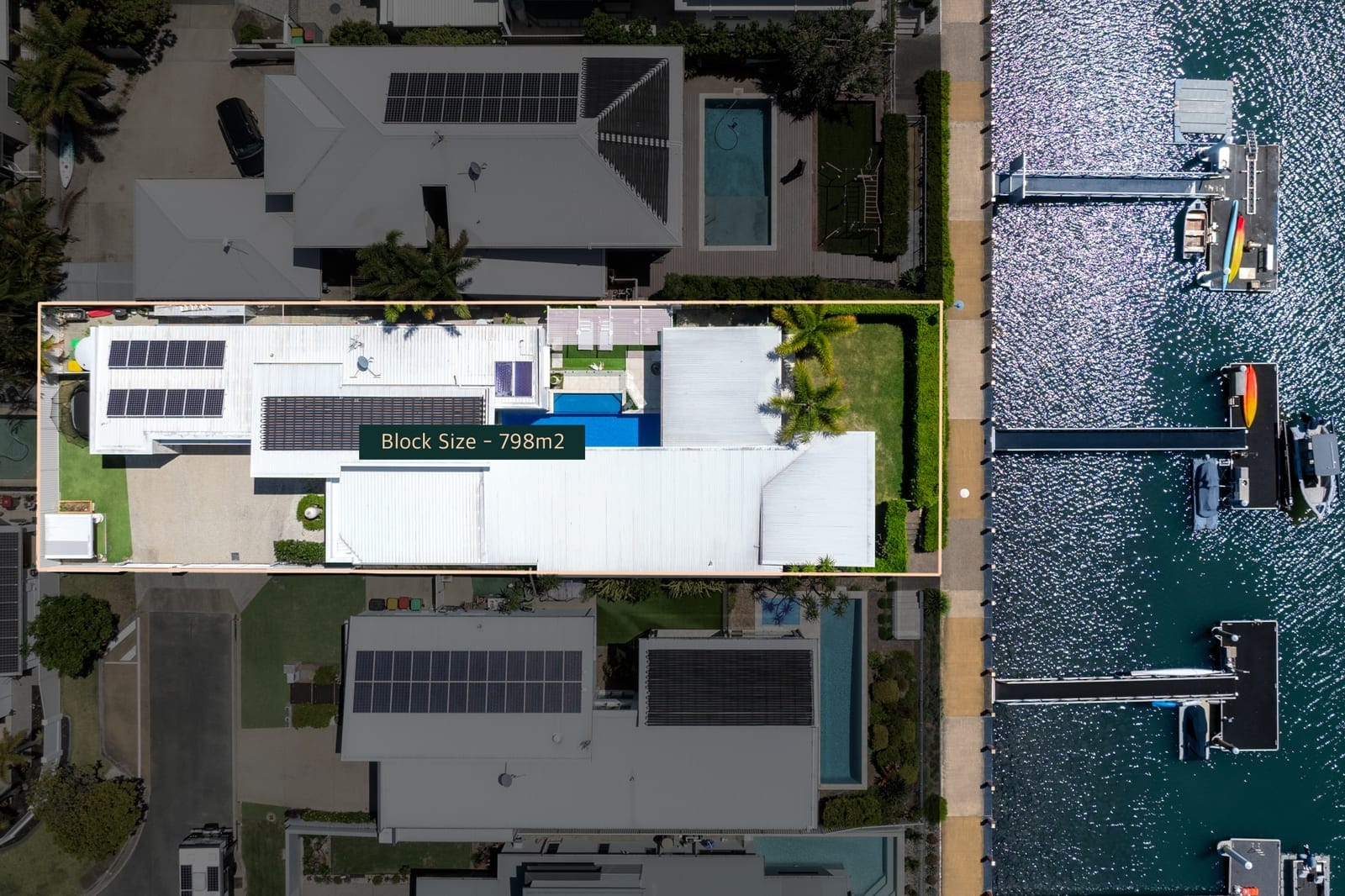 North-East Facing Waterfront Entertainer