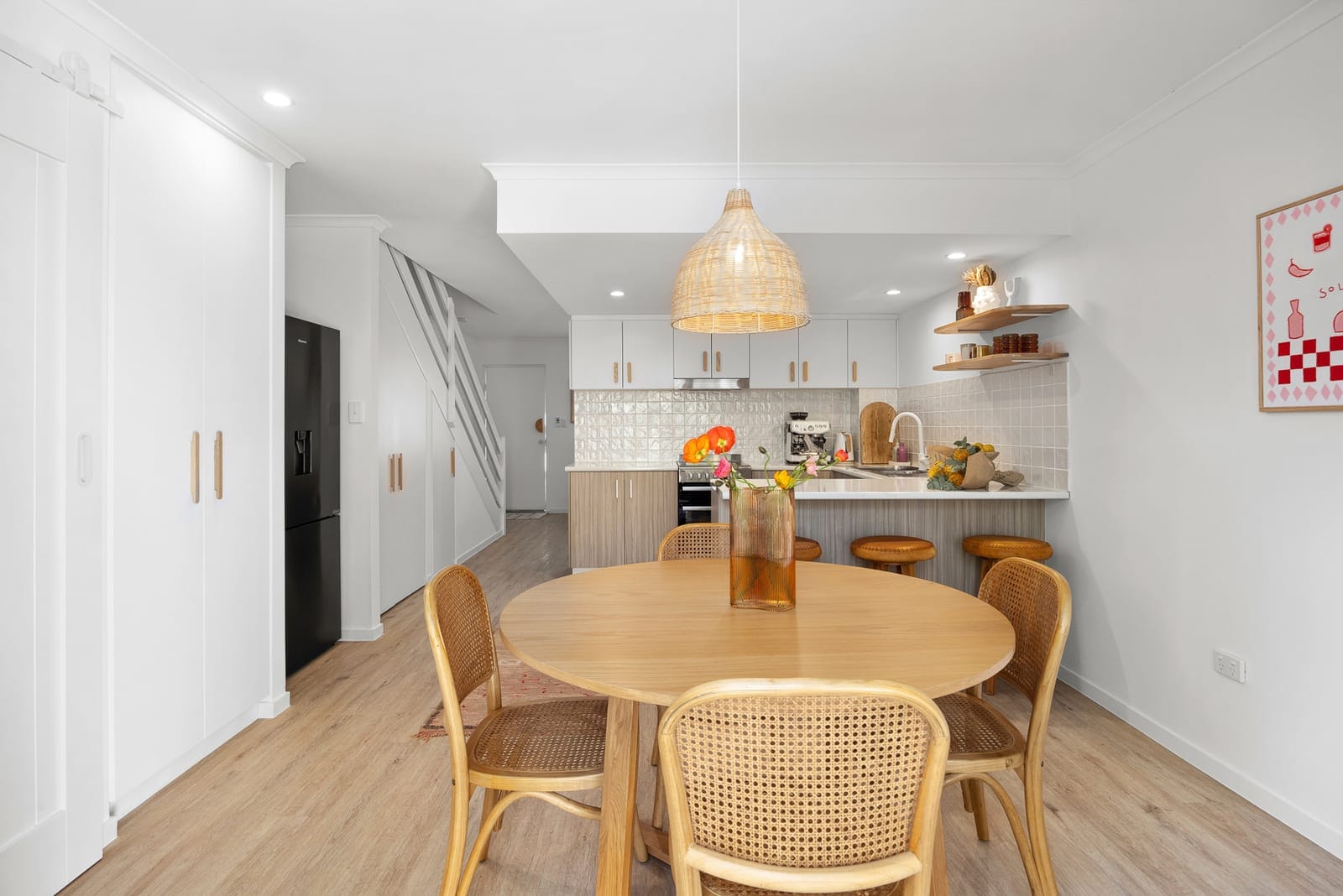 Chic, North-Facing Townhome in Prime Coastal Location