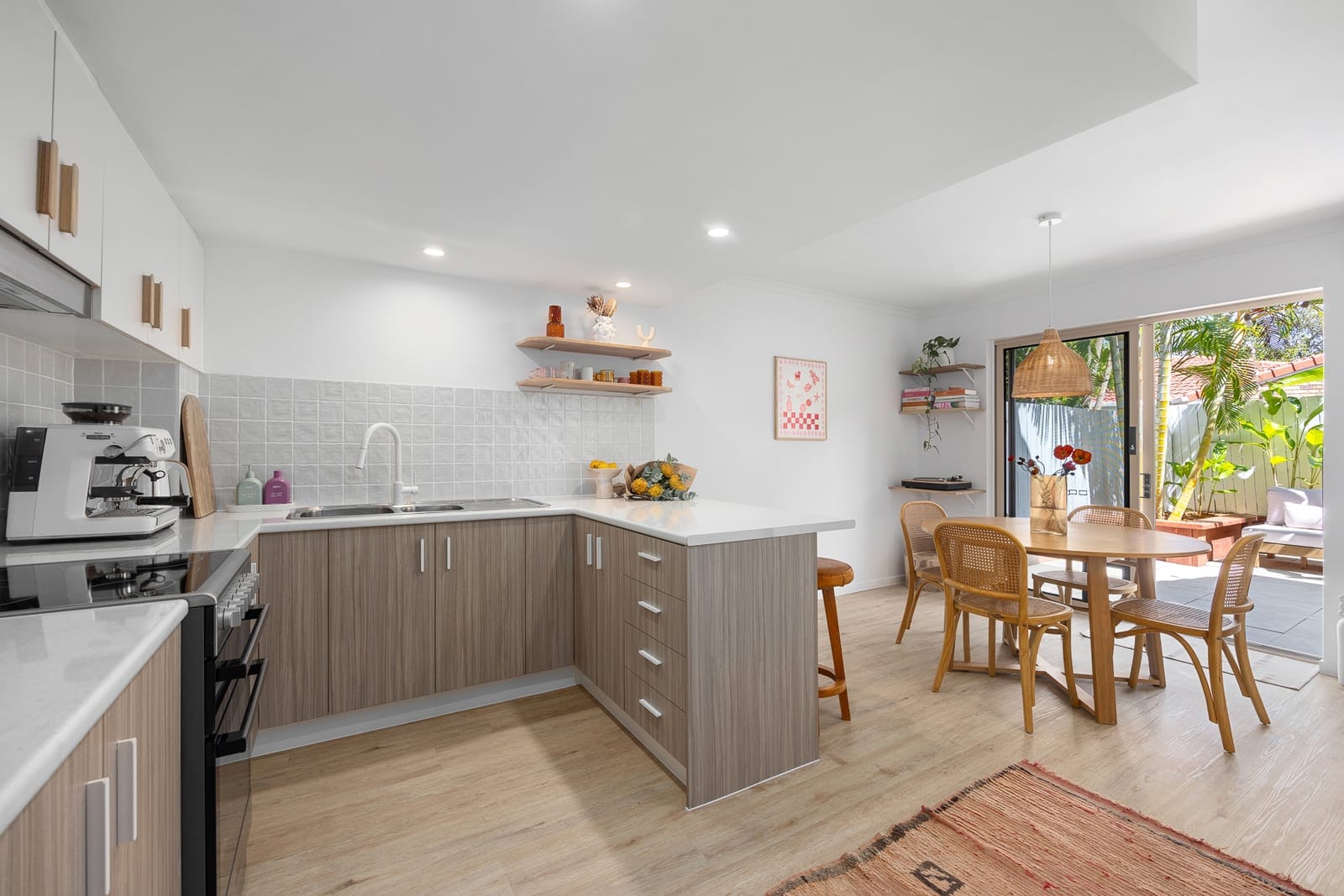Chic, North-Facing Townhome in Prime Coastal Location