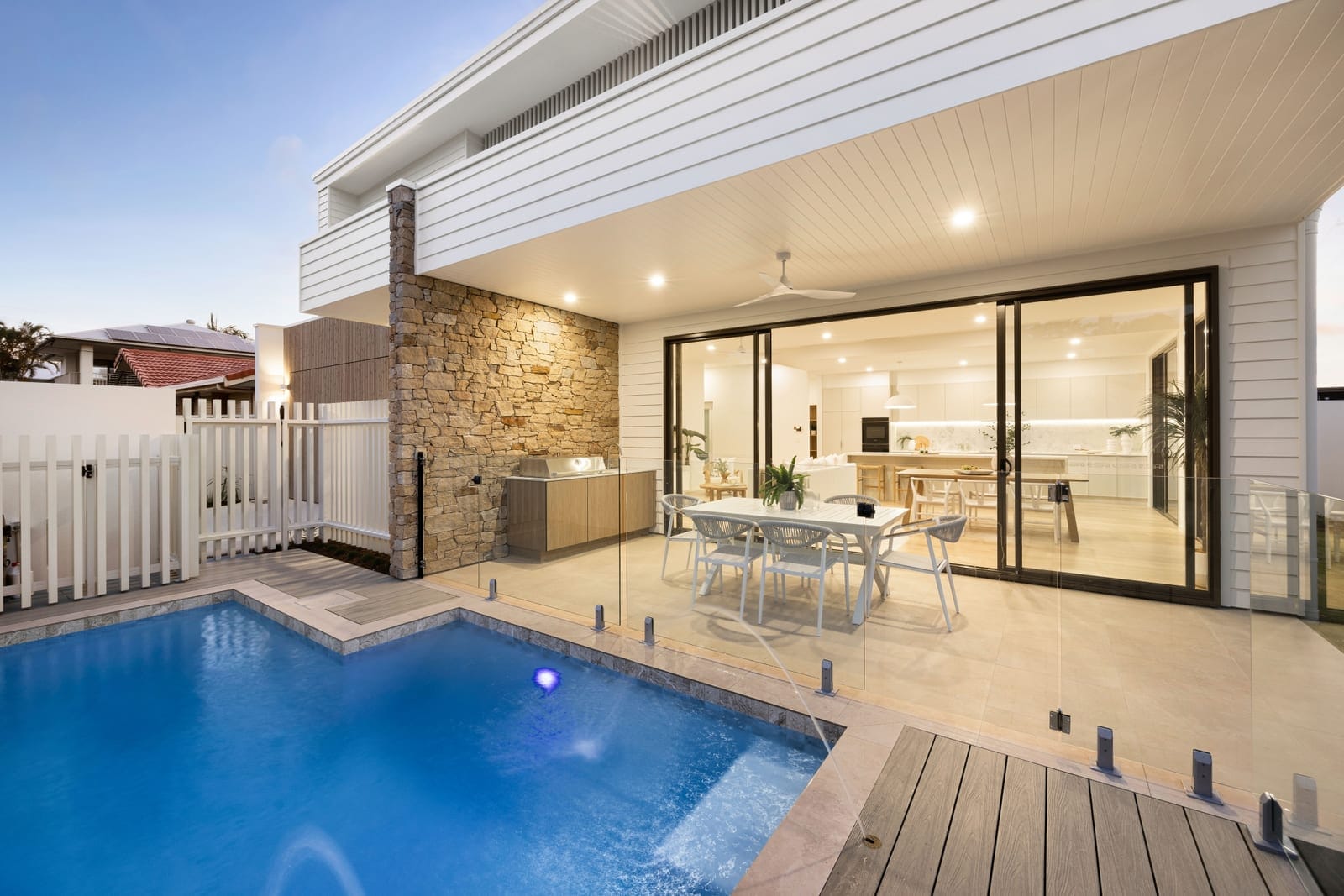 Prestigious Beachside Duplex Epitomising Stylish Coastal Living