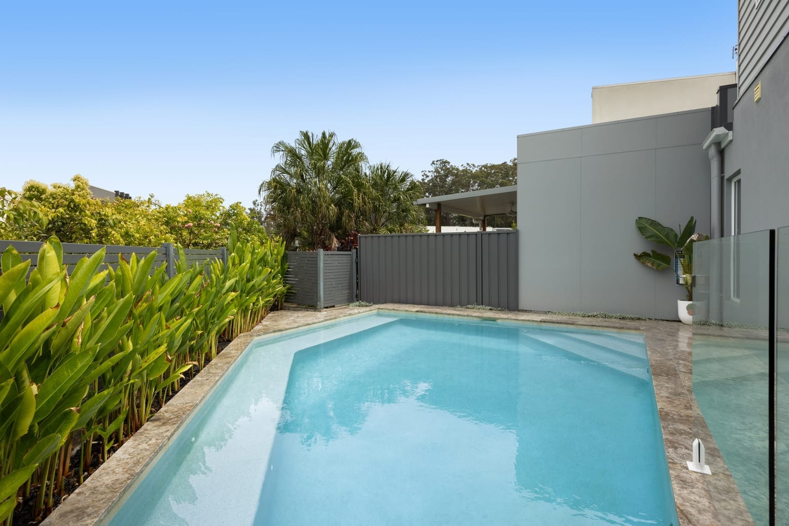 Hamptons Style Corner Block With Pool