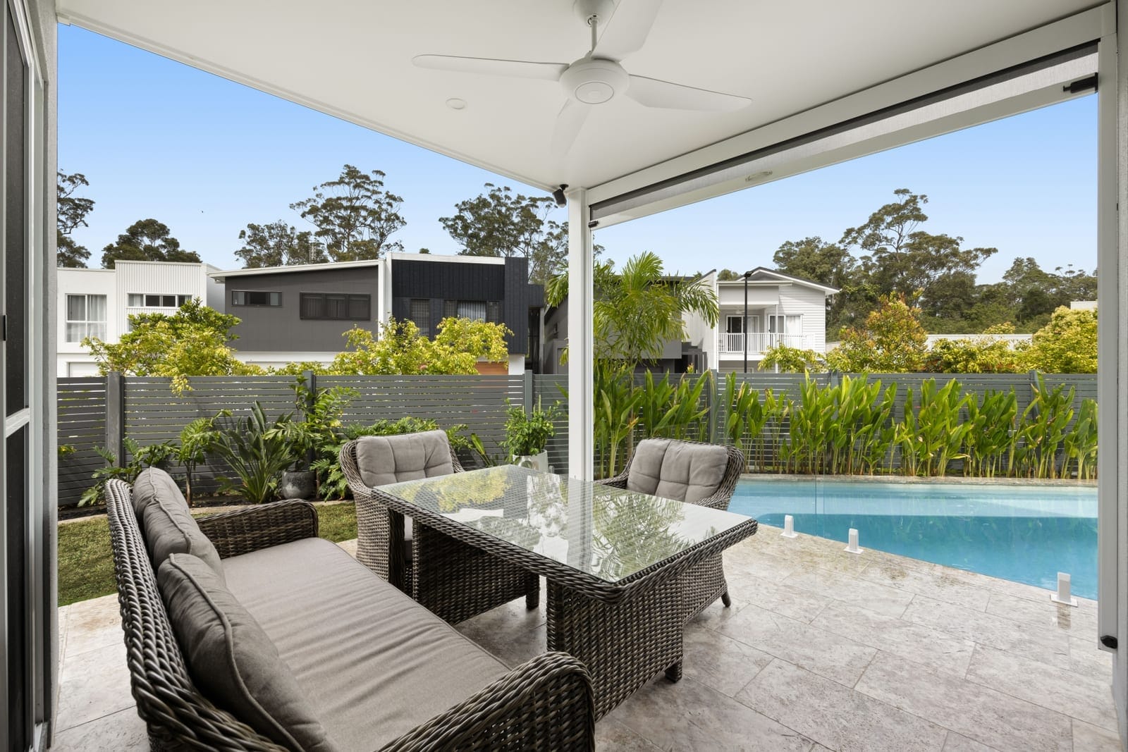 Hamptons Style Corner Block With Pool