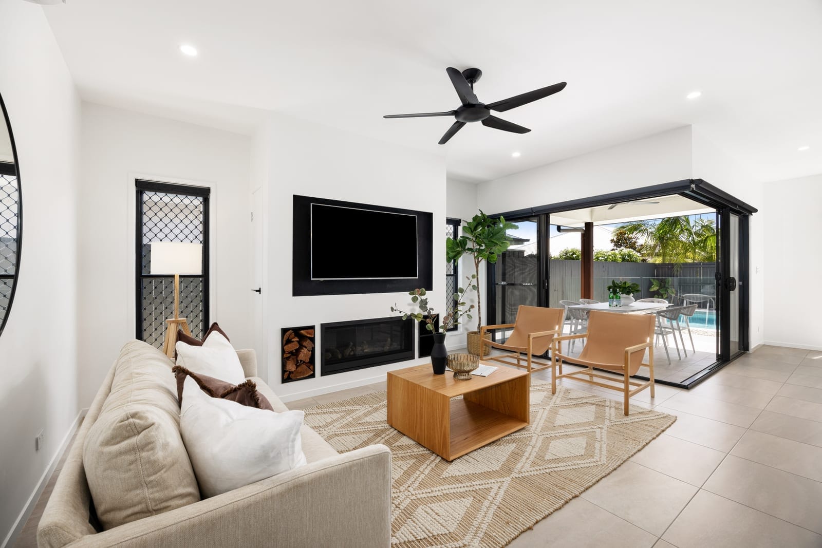 Village Green Stunner: Pool + Fireplace + Many Extras
