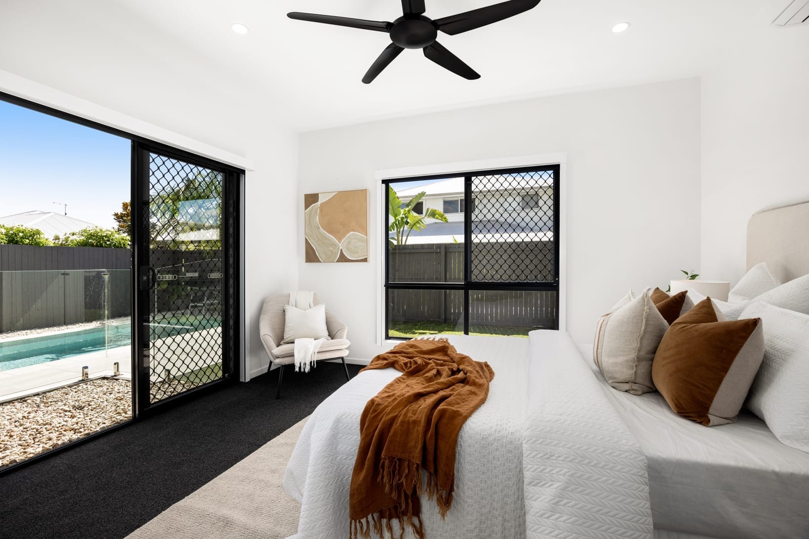 Village Green Stunner: Pool + Fireplace + Many Extras