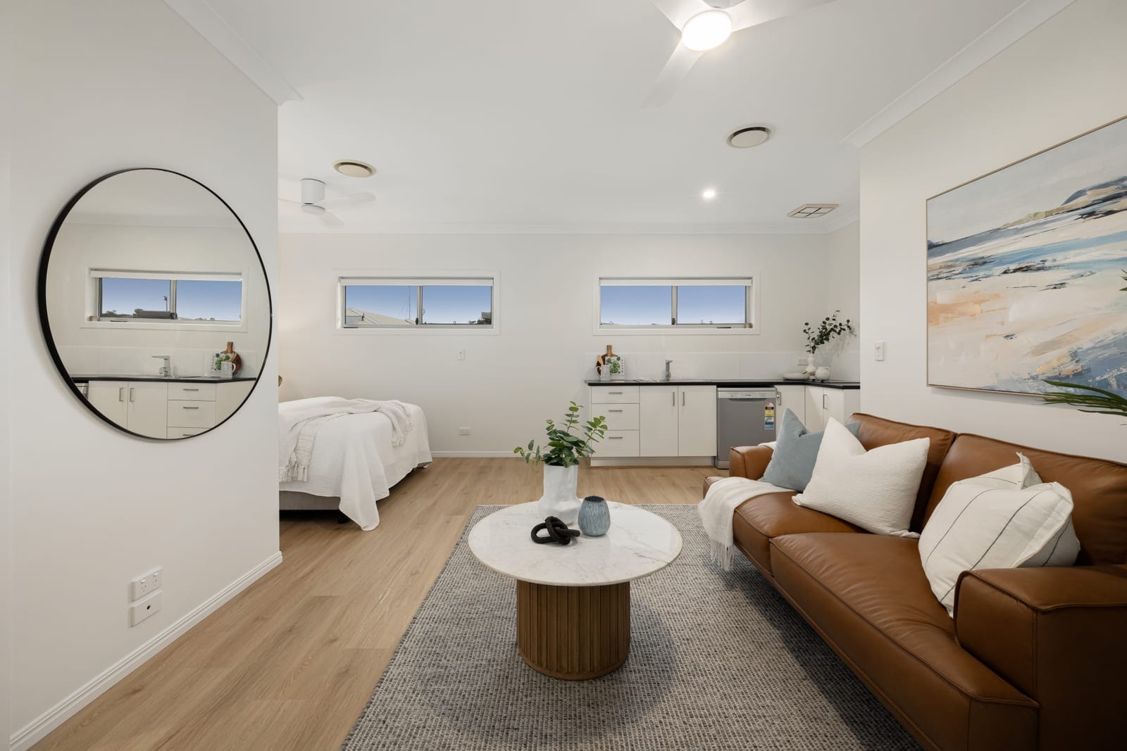 Luxe Sunshine Stunner: Dual Street Access, Dual Living