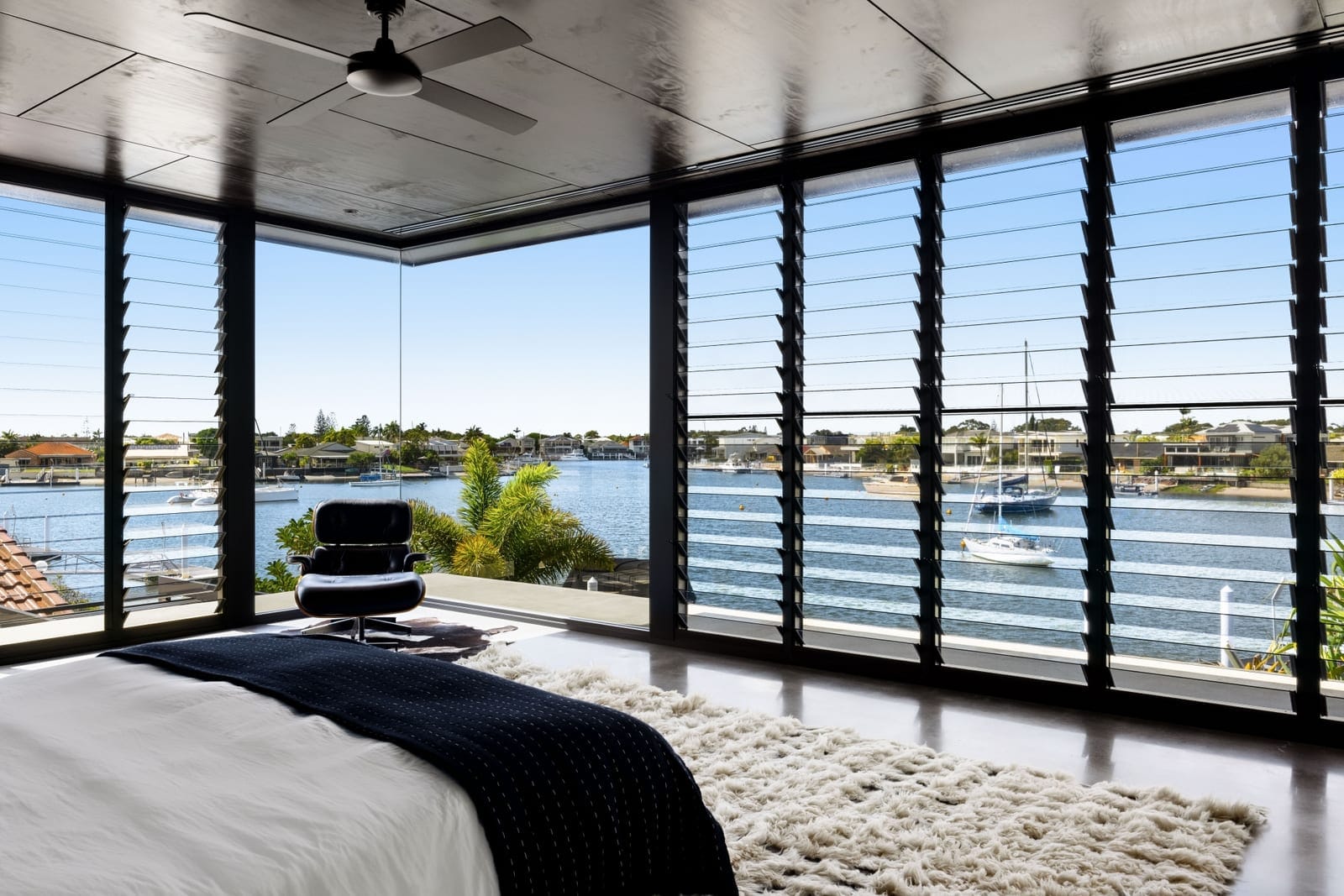 Luxe Riverfront Living: High-End Build, Deep Water Access