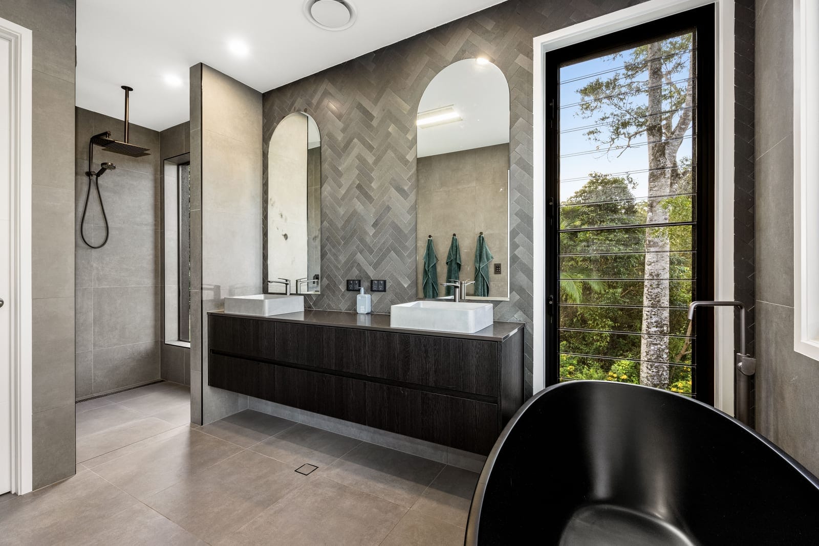 Contemporary Masterpiece Surrounded By Nature