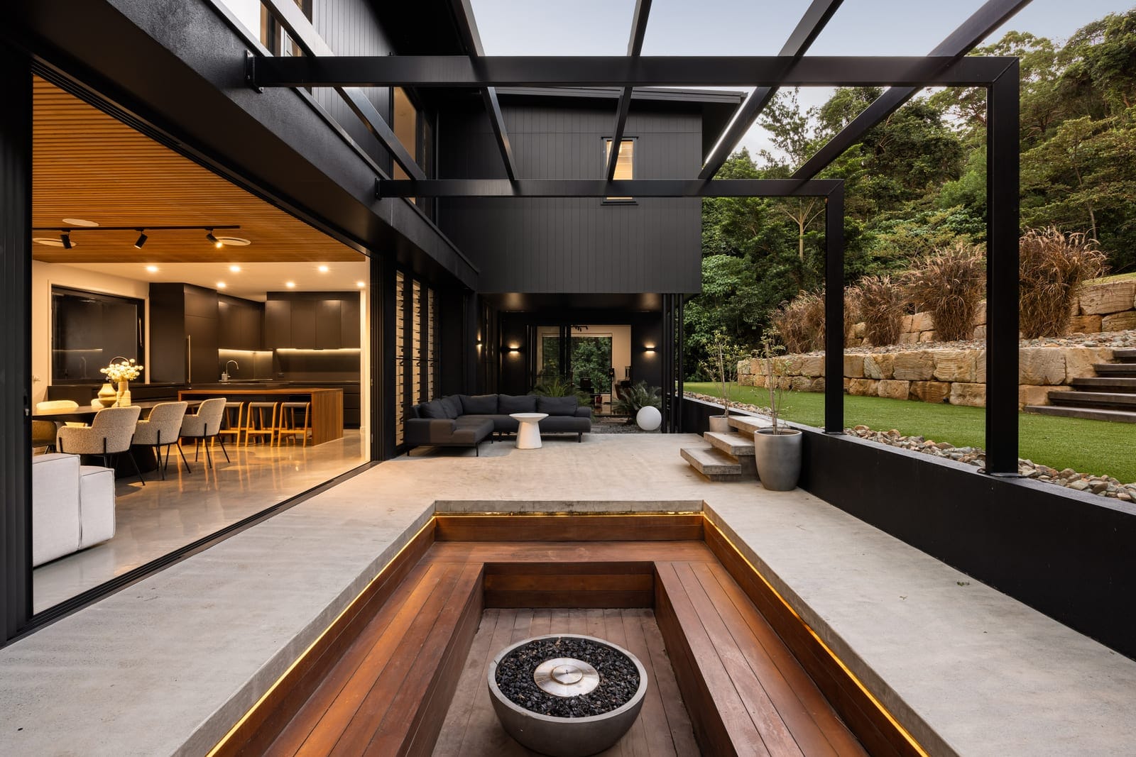 Contemporary Masterpiece Surrounded By Nature