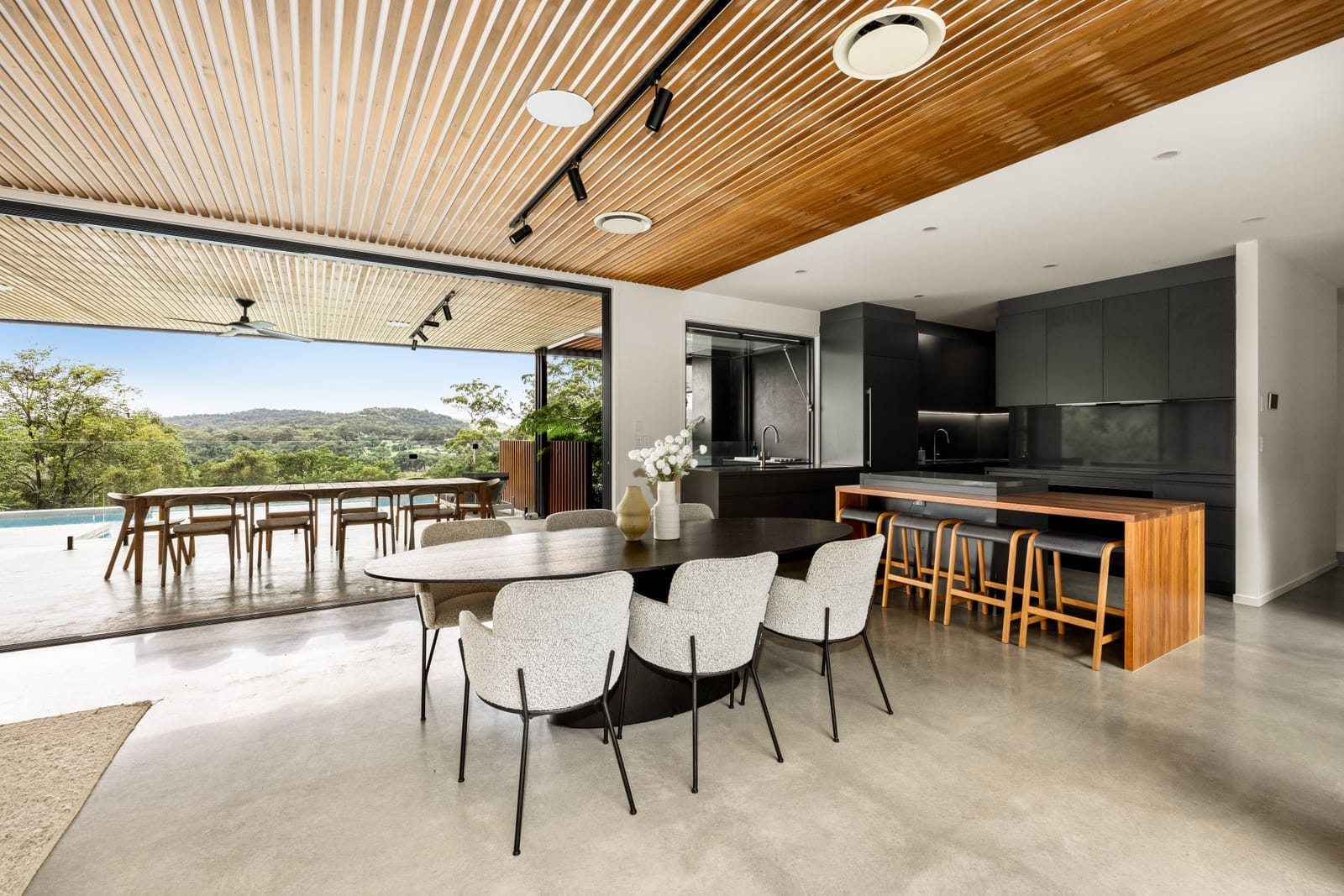 Contemporary Masterpiece Surrounded By Nature