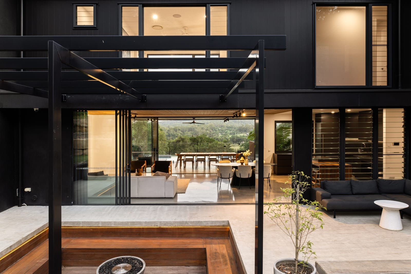 Contemporary Masterpiece Surrounded By Nature