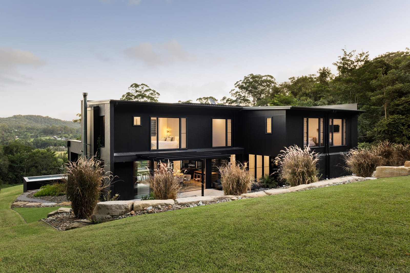 Contemporary Masterpiece Surrounded By Nature