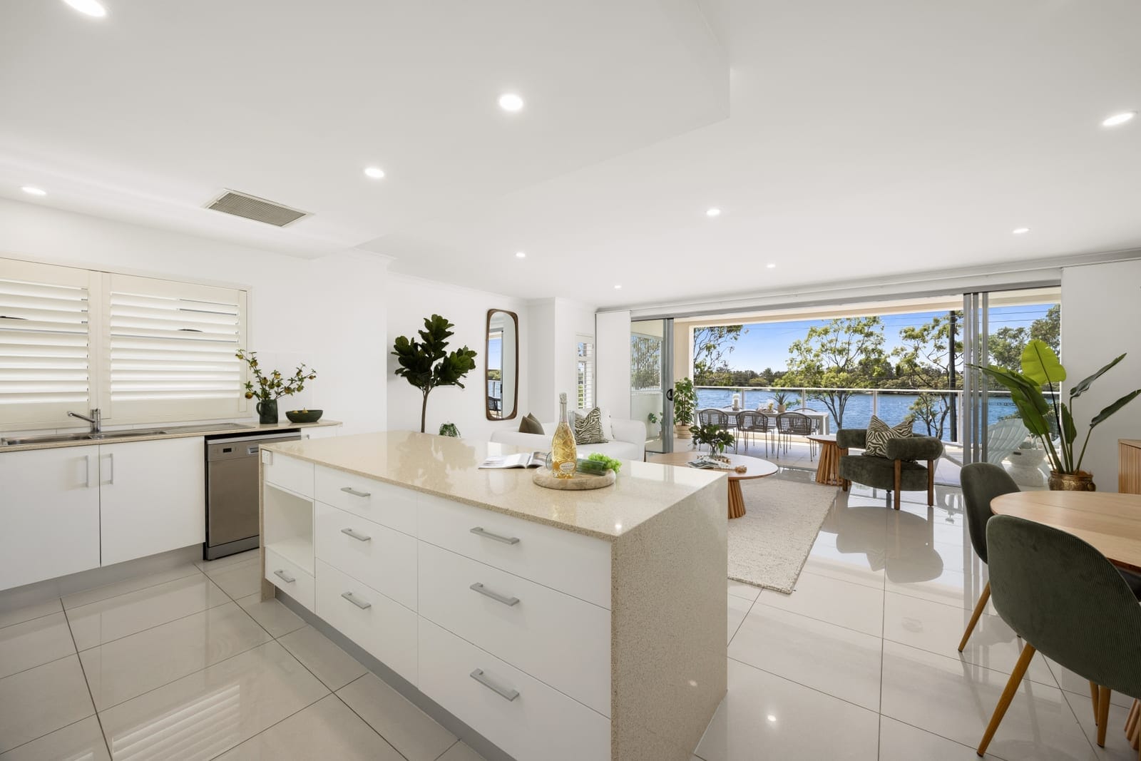 House-Sized Riverfront Apartment