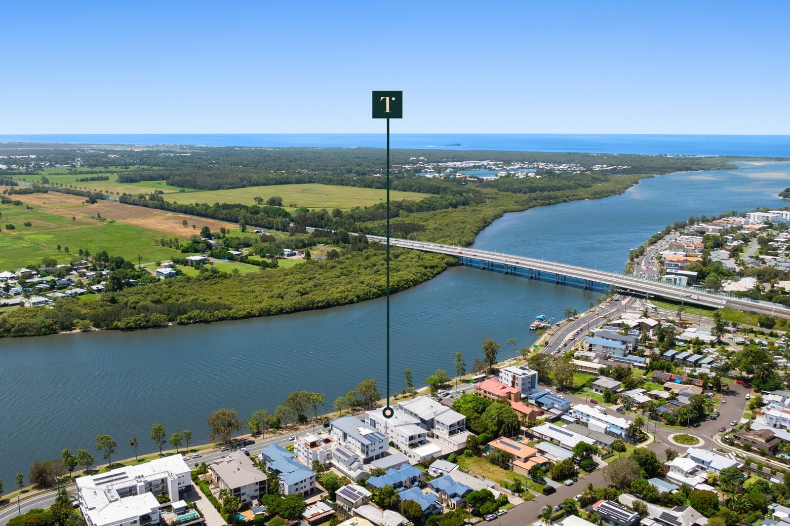 House-Sized Riverfront Apartment