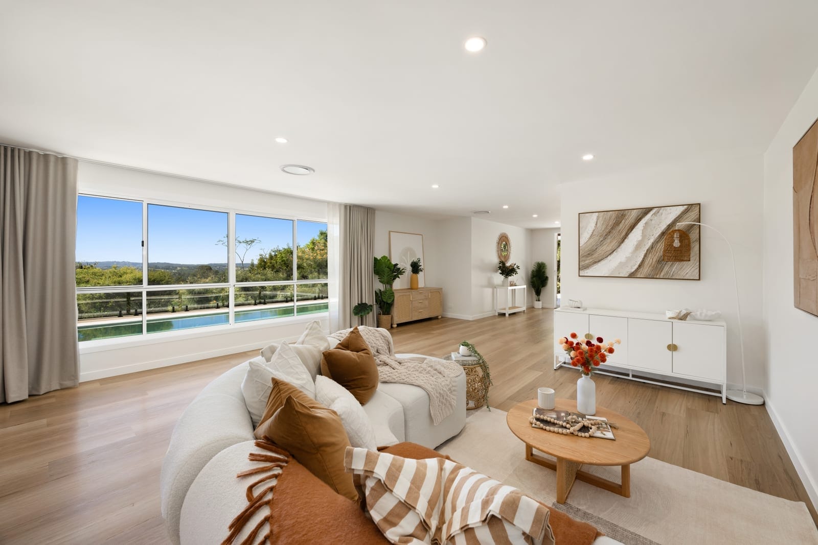 Luxury Acreage With Pool & Dual Living