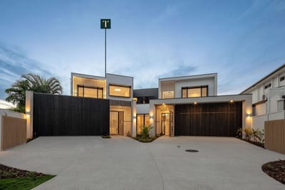 Luxury Riverfront Living: Brand New Contemporary Masterpiece