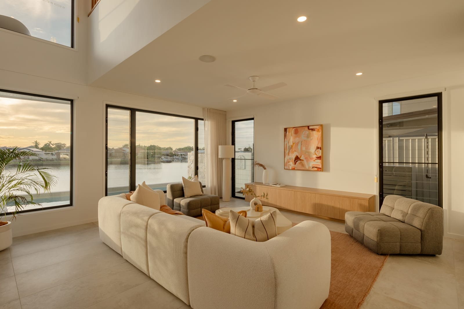 Luxury Riverfront Living: Brand New Designer Build