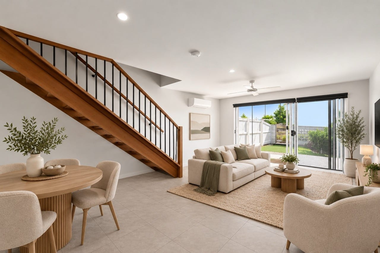 Stylish, Light Filled Living with Low Maintenance Appeal